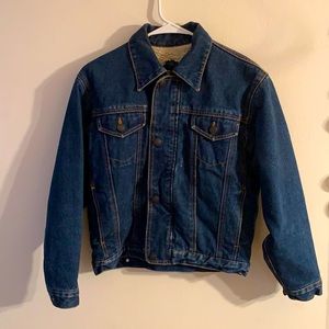 Sherpa Lined Denim Jacket.